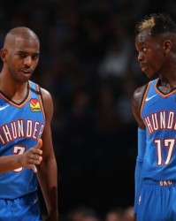  亚历山大30+10雷霆屠公牛  